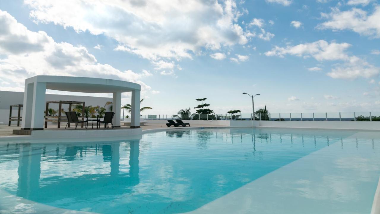 Estudio En Cozumel Con Vista Al Mar, Condominio Con Alberca A1 Exterior foto